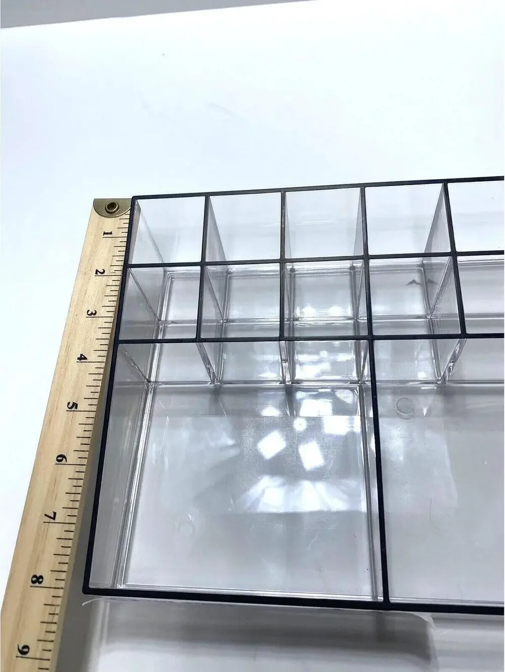 Makeup Organizer Clear Cosmetic iDesign 13 Compartment Countertop